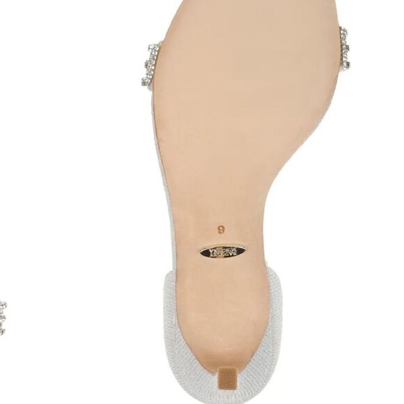Badgley Mischka Urina Heeled Sandals NIB GORGEOUS - Picture 6 of 10